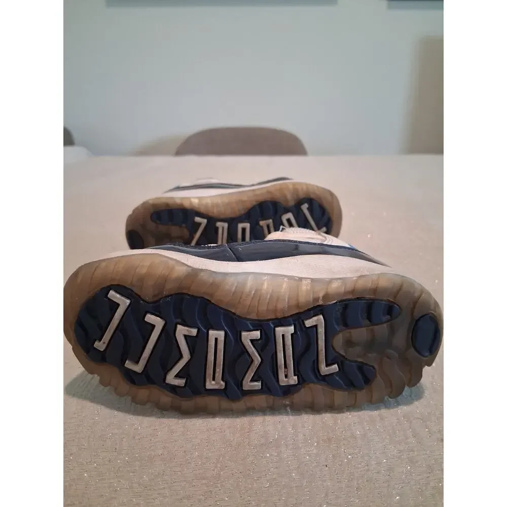Nike Air Jordan 11 Retro TD Win Like 82 Midnight Navy White Size 7C Baby